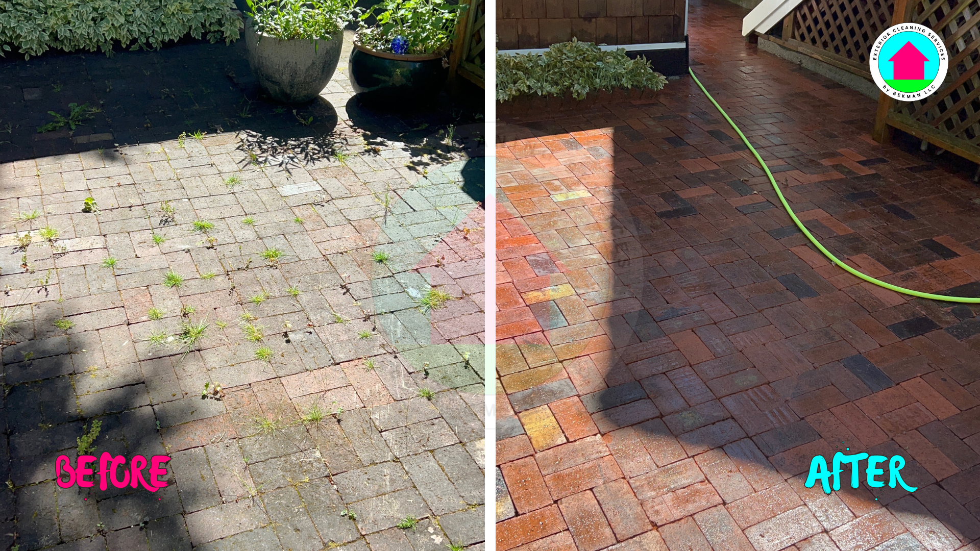 Pressure Washing Patio in Seattle WA